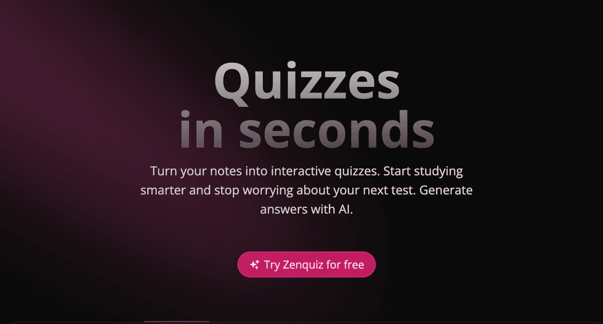 Zenquiz - AI quiz generator